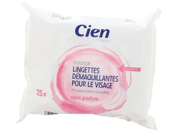 Lingettes démaquillantes CIEN