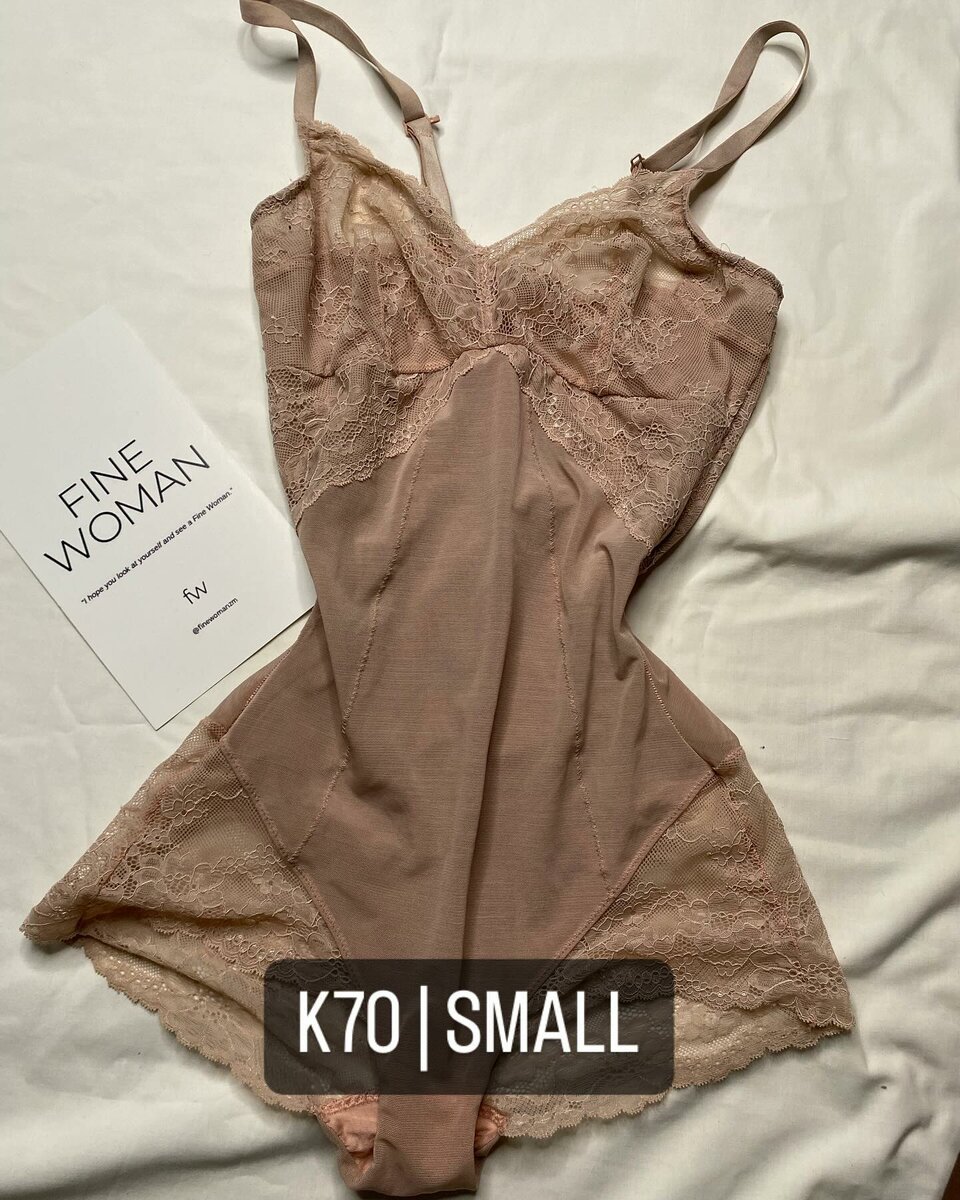 Beautiful women's bodysuit for sleeping brown