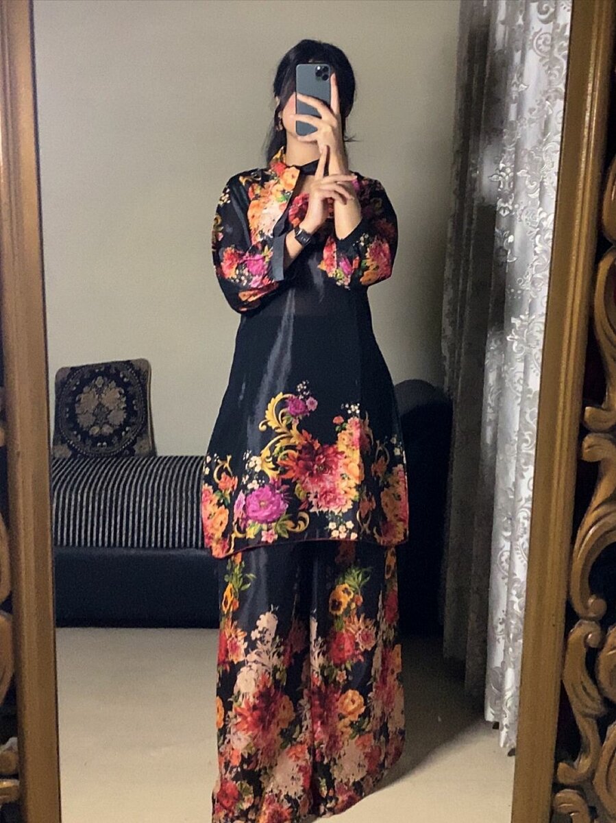 Zirwahaa Black Digital 2pc