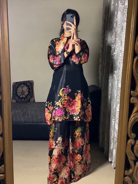 Zirwahaa Black Digital 2pc