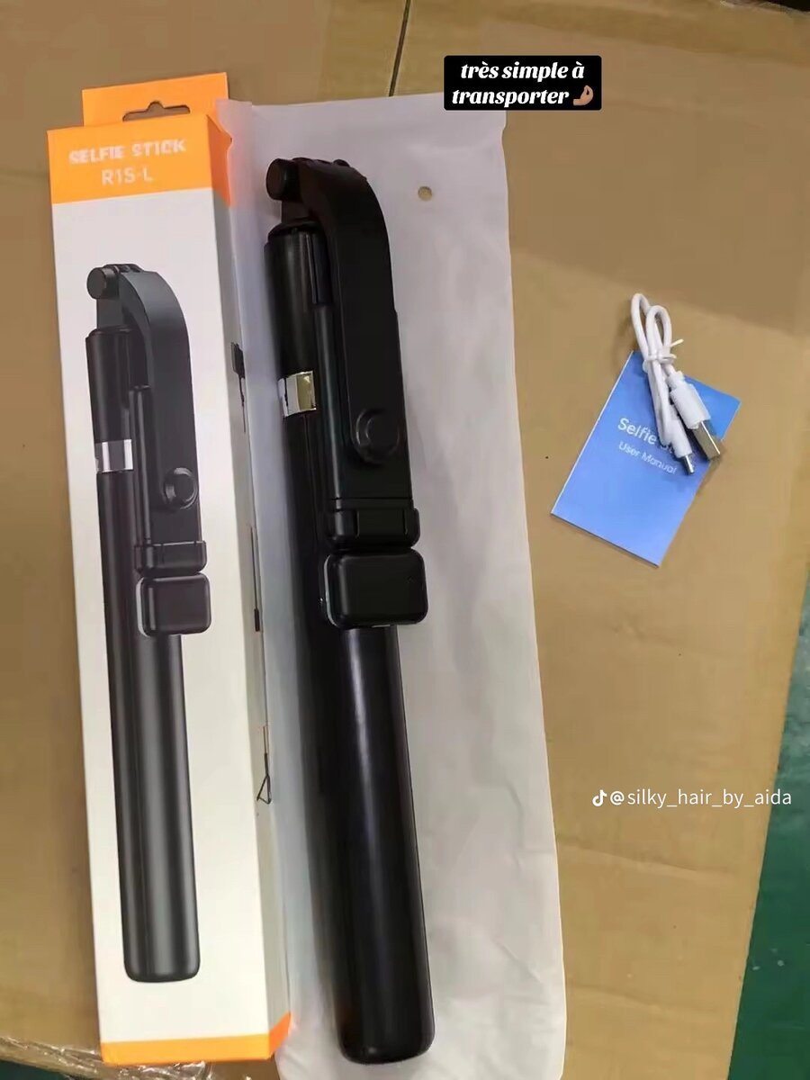 Trépied Selfie Télescopique 170cm