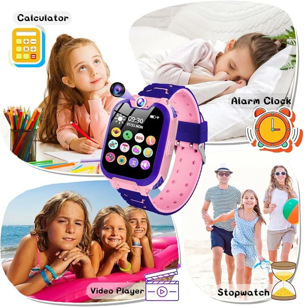 Montre intelligente pour enfants pour garçons et filles Mont