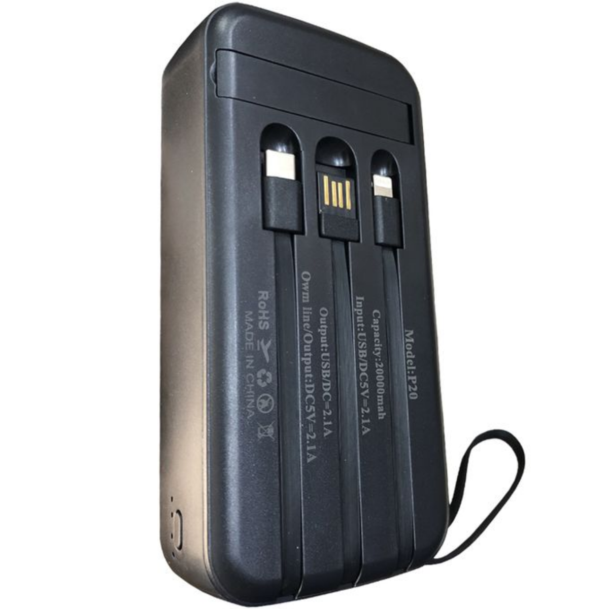 Power Bank IZUNNA Sans Fil Avec Crampon 20000 MAh