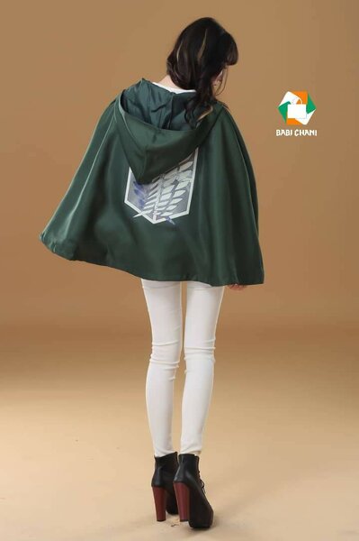 Cape Verte Cosplay Unisexe