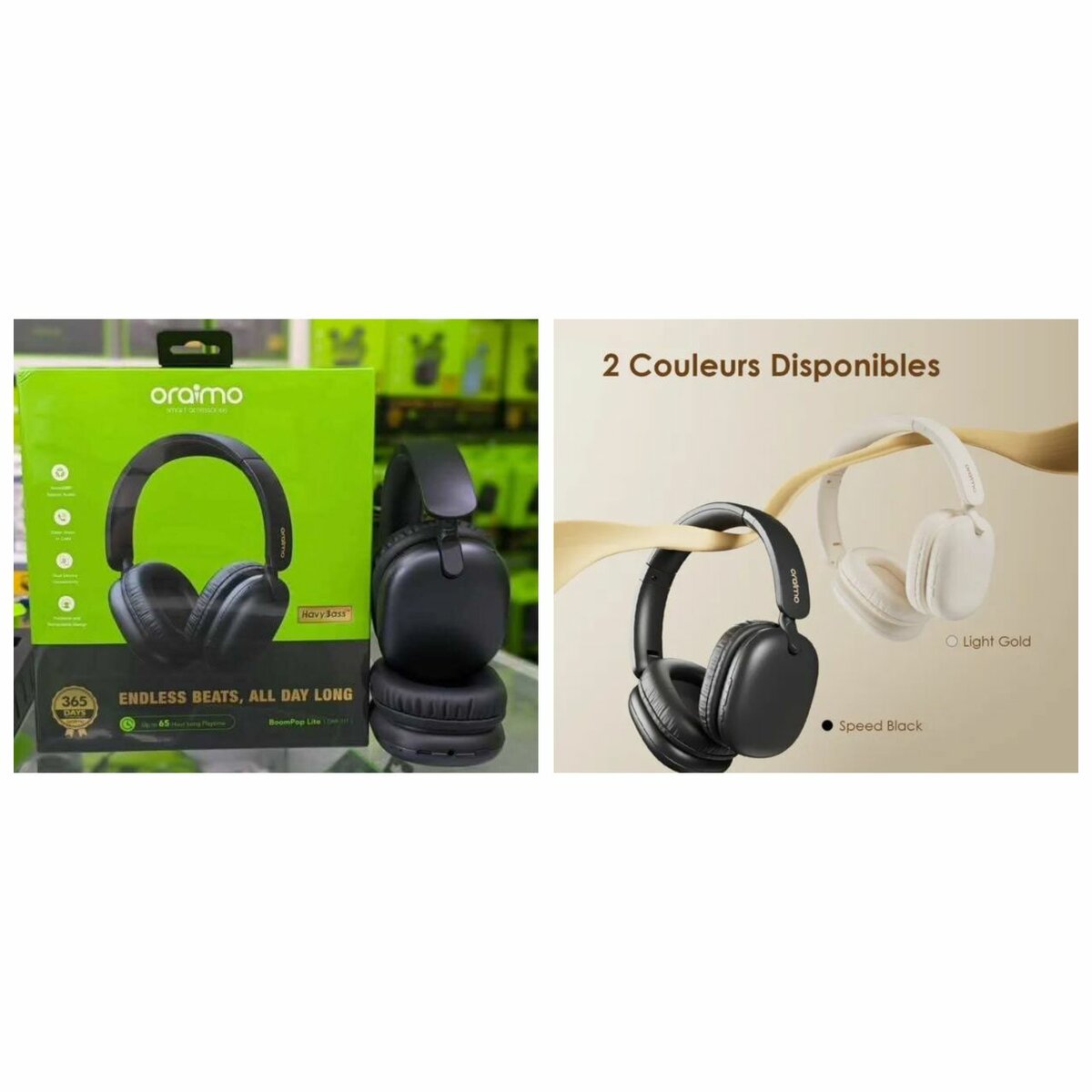 Oraimo BoomPop Lite Casque