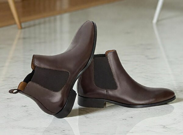 Bottes Chelsea cuir élégant