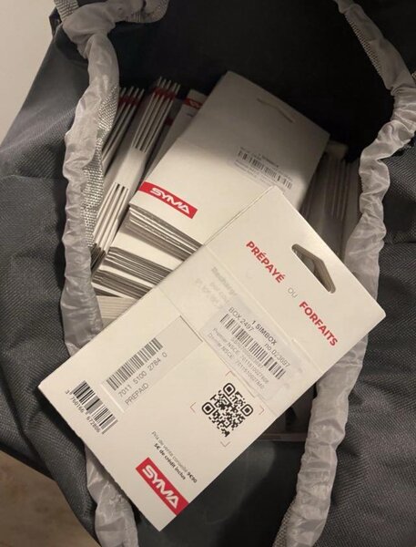 Cartes SIM prépayées SYMA