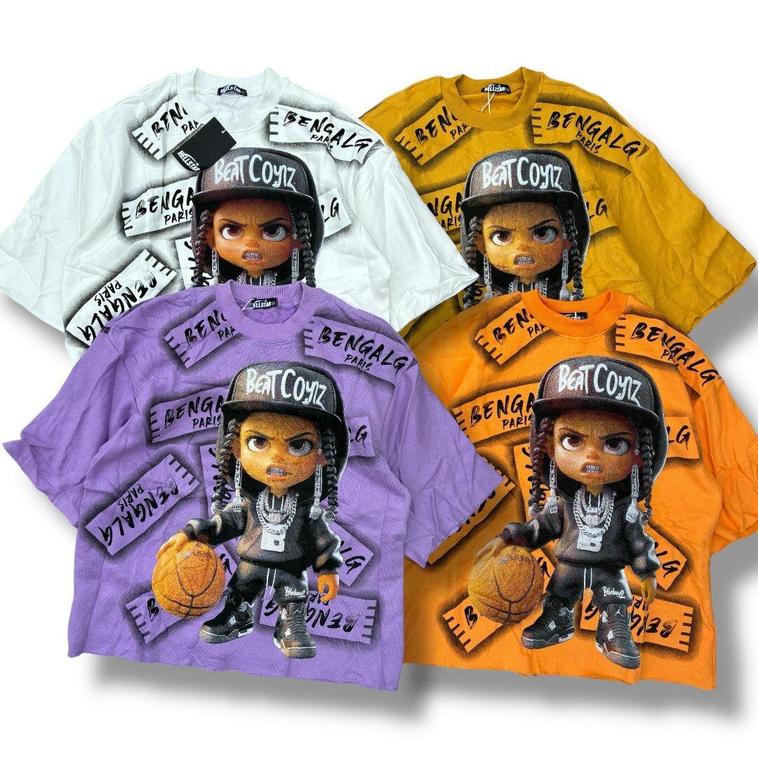 T-Shirt Graphique Colorée Unisexe