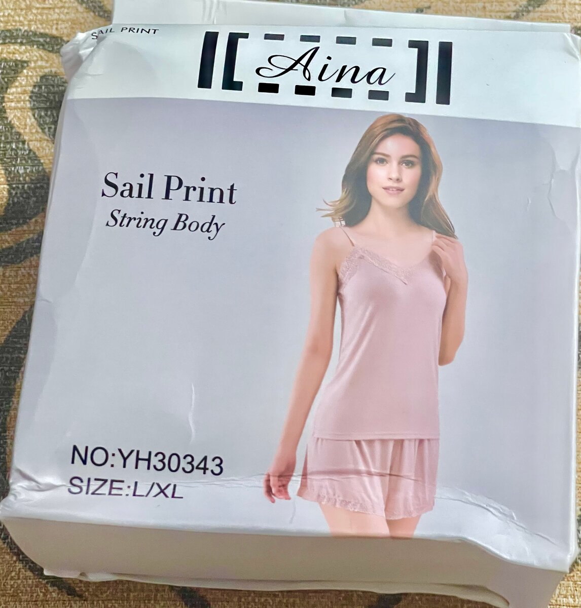 Pyjama Aina en satin