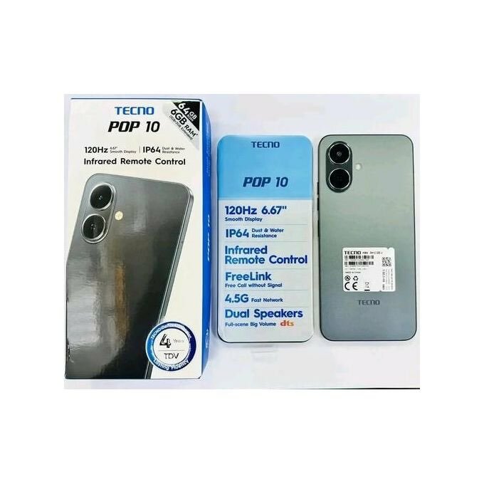 Tecno Pop 10 Smartphone 64GB
