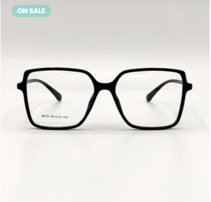 Marco V Square Black Unisex Frame