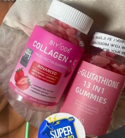 Gummie collagen,glutathione