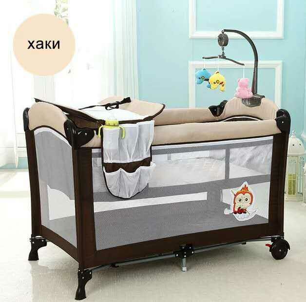 Beeceau lit cododo pliable avec moustiquaire