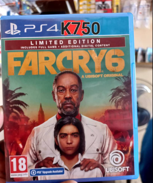 PlayStation 4 Game CDs Fargrys limited idition