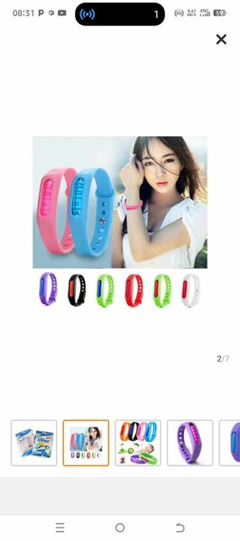 Bracelet Anti-Moustique Répulsif