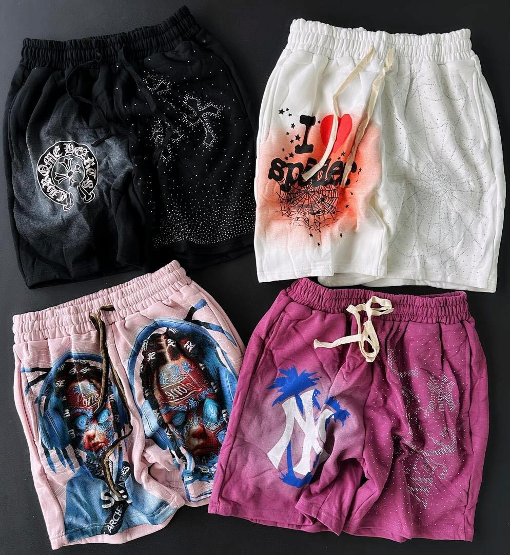 Shorts streetwear tendance imprimés