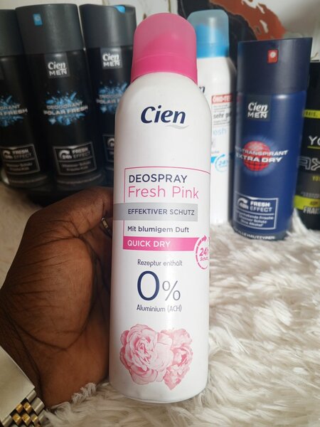Cien Déodorant Fresh Pink 0% Alu