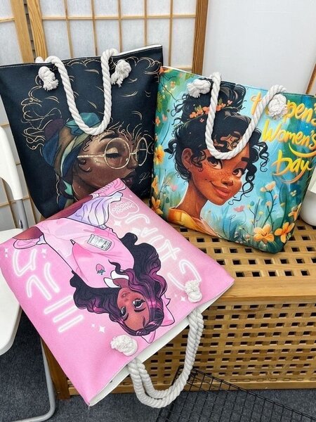 Sacs fourre-tout illustrés