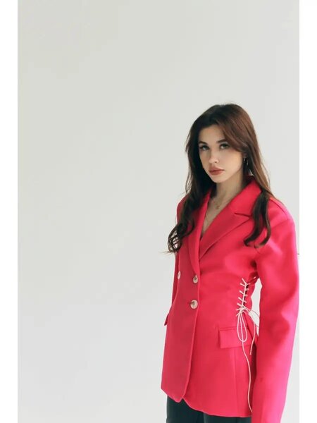 Пиджак с завязками