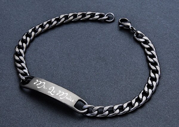 Bracelet en Inox personnalisé