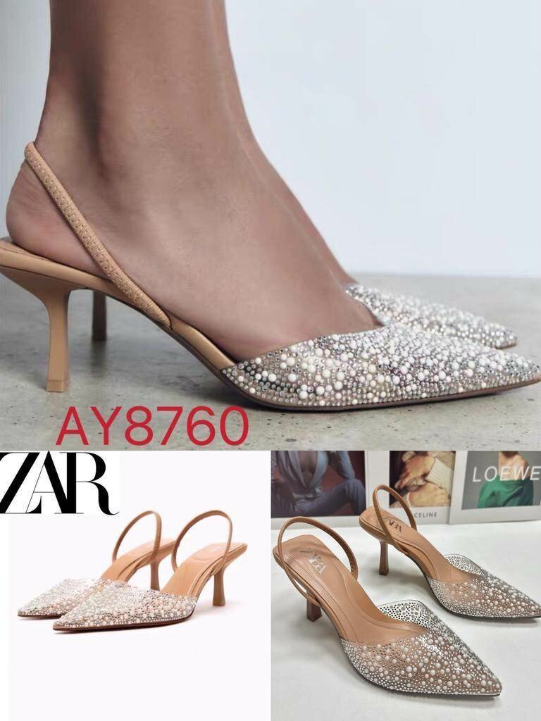 Chaussures dames transparentes