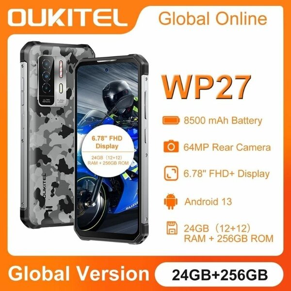 Oukitel Wp27 24/256 Rugged pho