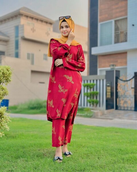 Maron Sparrow print 2pc