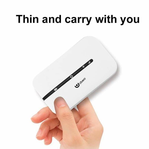 Ubero 4G Portable MI-FI Router With Sim Card Battery