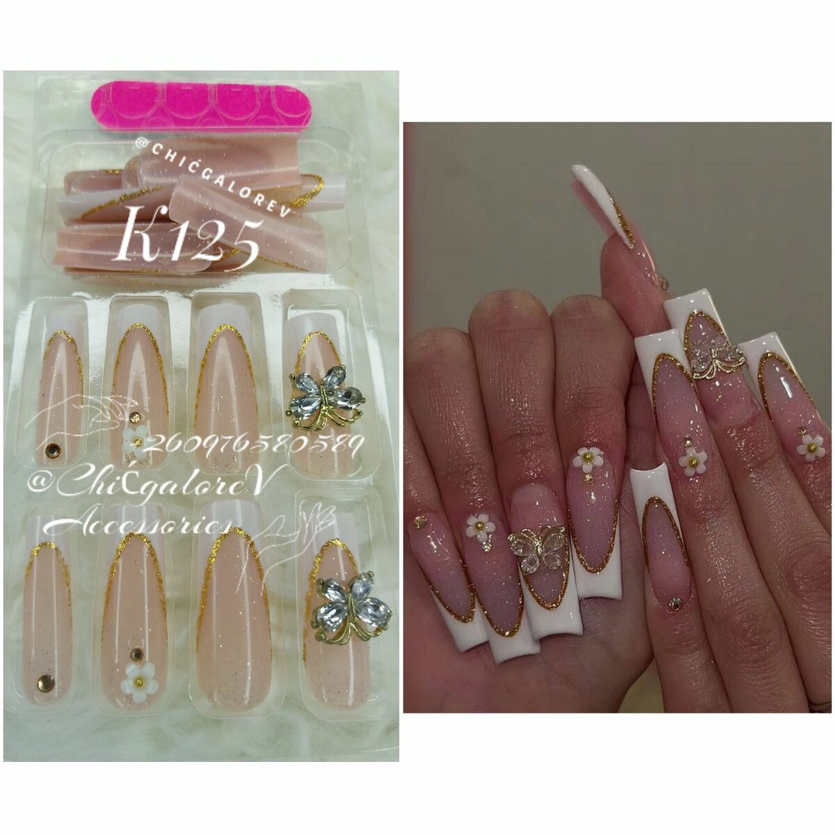 PRESS/STICK ON NAILS