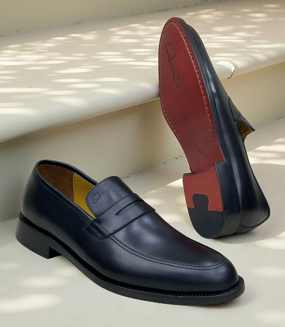 Élégants Mocassins en Cuir