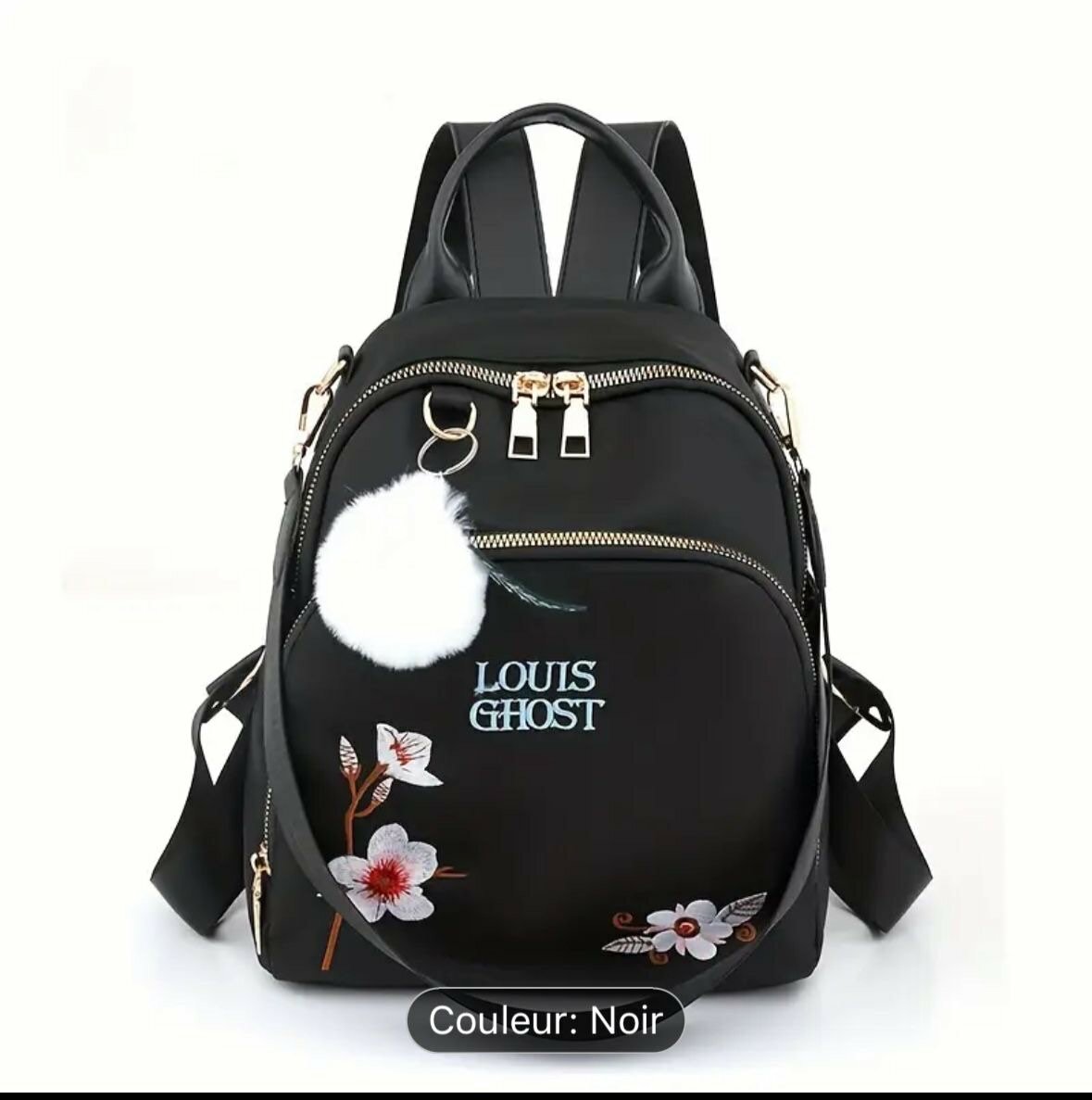 Sac à dos floral femme