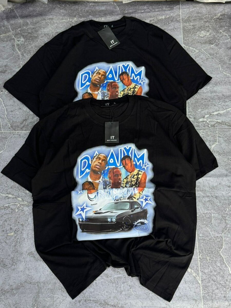 T-shirt imprimé unisexe