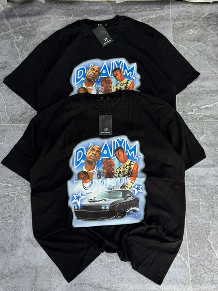 T-shirt imprimé unisexe