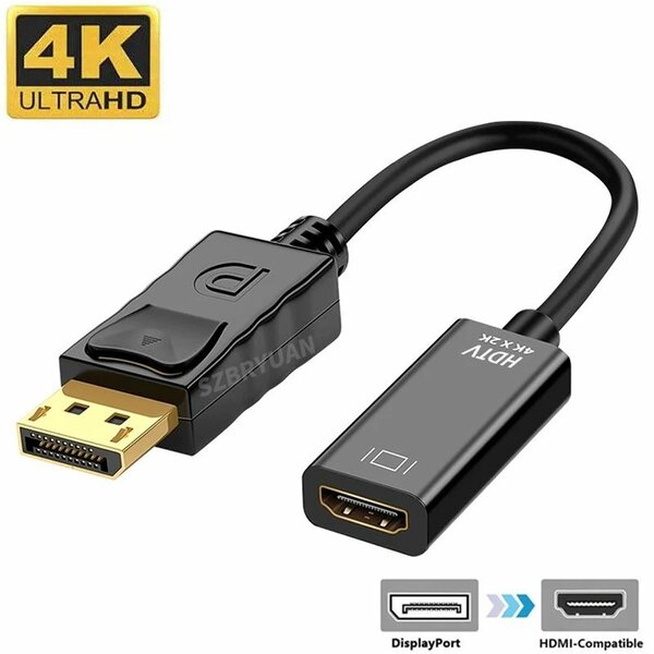 Adaptateur DisplayPort HDMI 4K