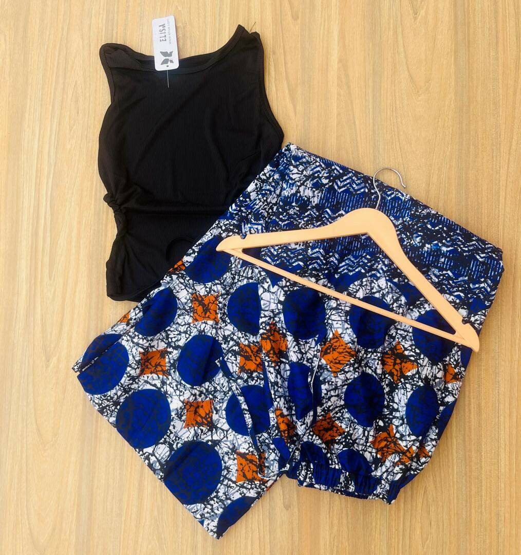 Palazzo pant and crop top