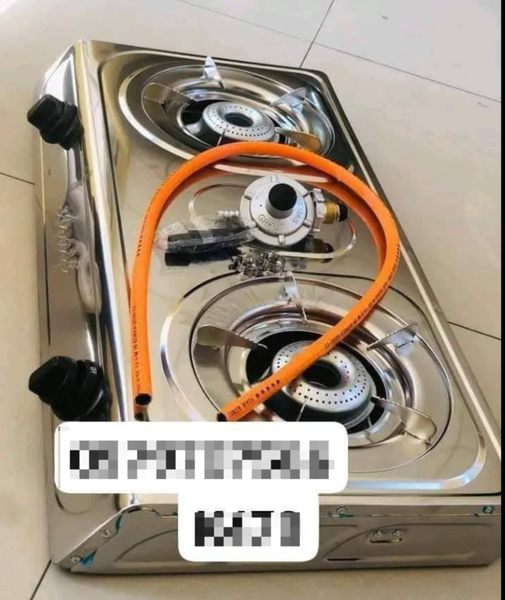 TWO PLATE GAS STOVE