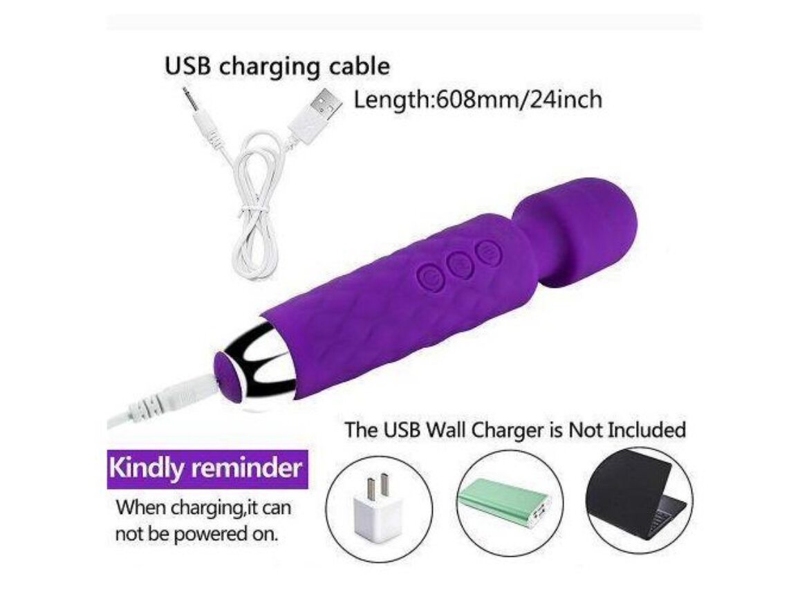 Vibromasseur Rechargeable USB
