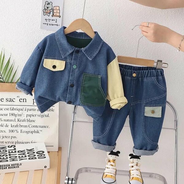 Ensemble enfant en denim