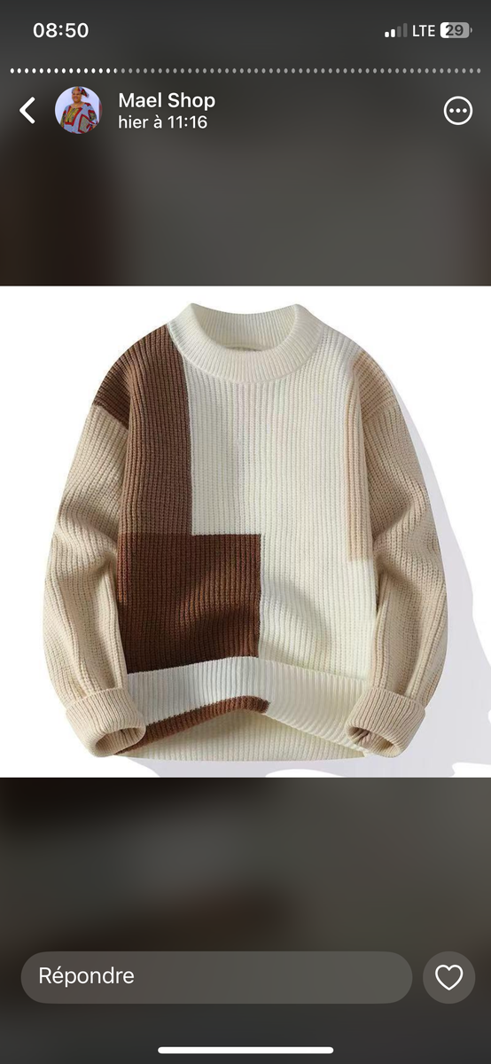 Pulls Patchwork Unisex