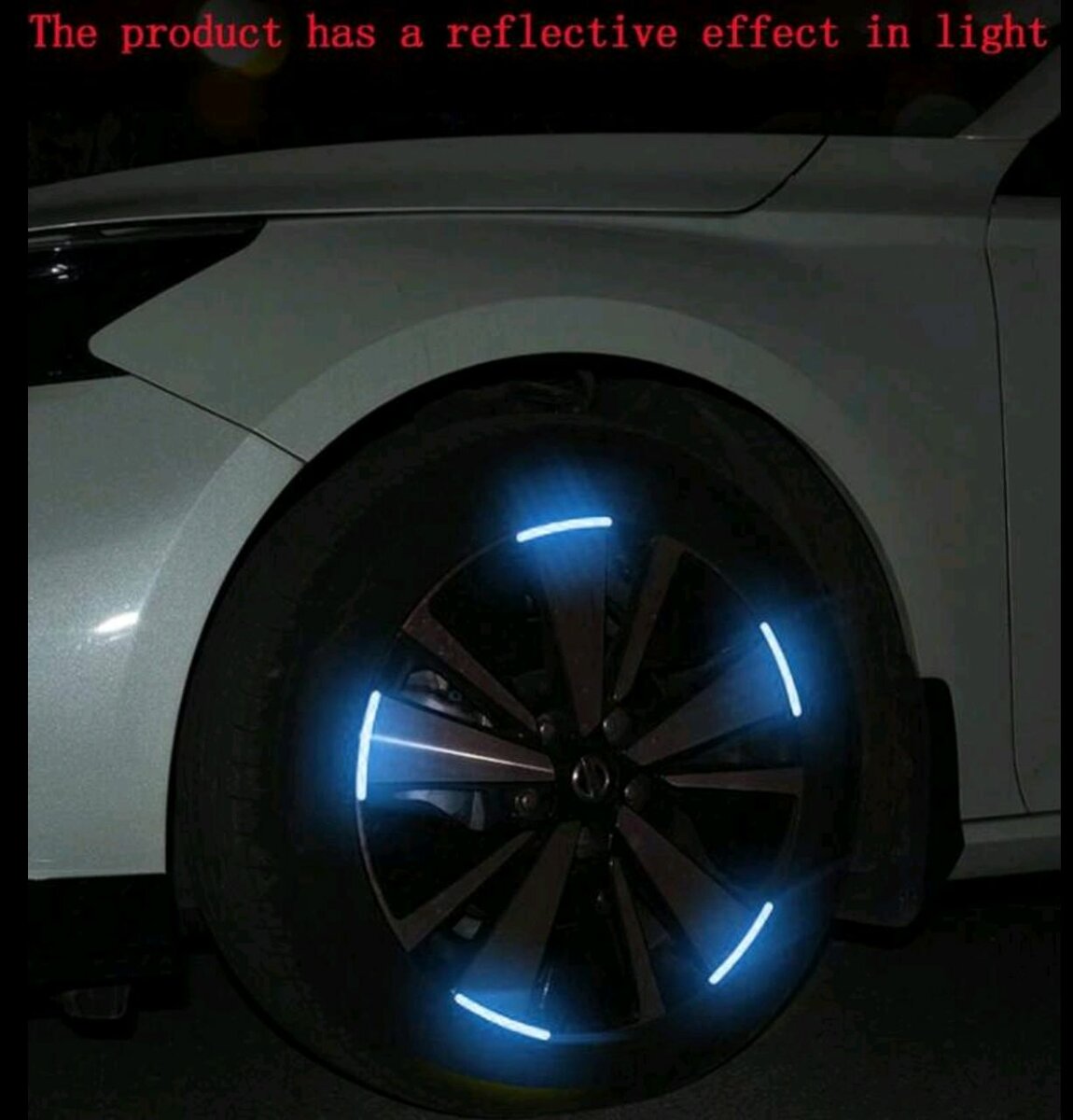 10 pièces Autocollants Réfléchissant Pour Véhicules