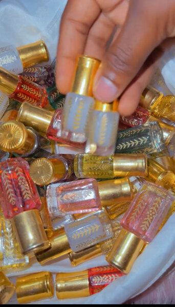 Parfum en flacon artisanal