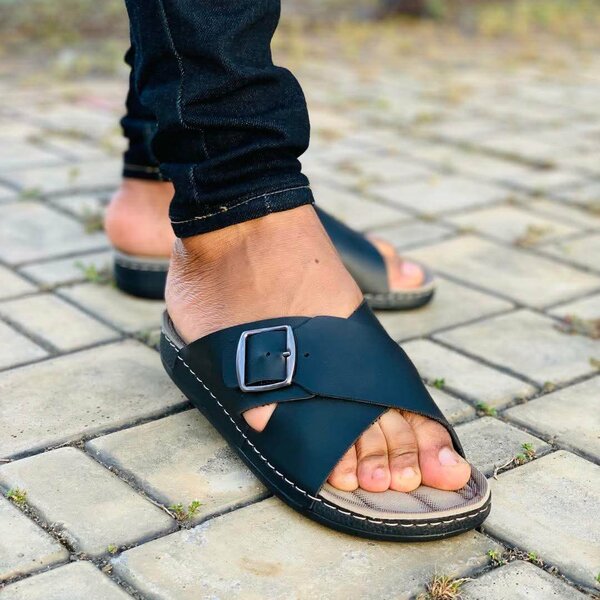 Sandales en cuir pour hommes