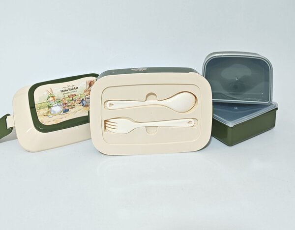 Boîte à lunch étanche avec couverts