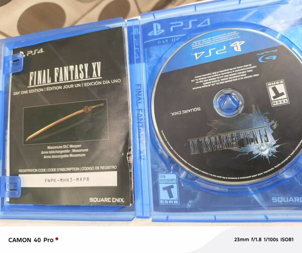 Final Fantasy XV PS4 Jour