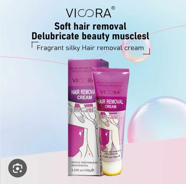 Crème Dépilatoire Douce Vicora