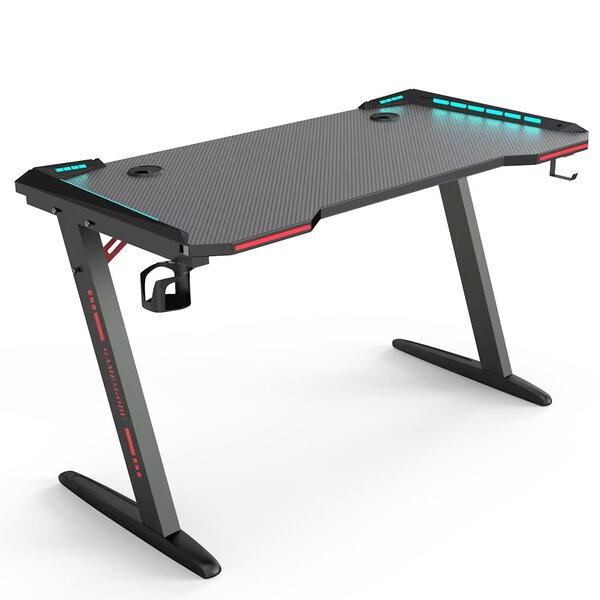 Bureau Gamer LED Ergonomique