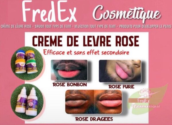 Crème Lèvre Rose Efficace