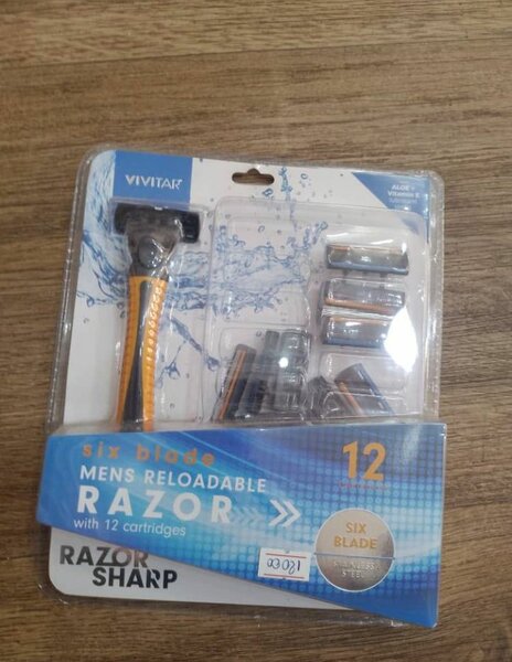 Men's 6-Blade Razor Set