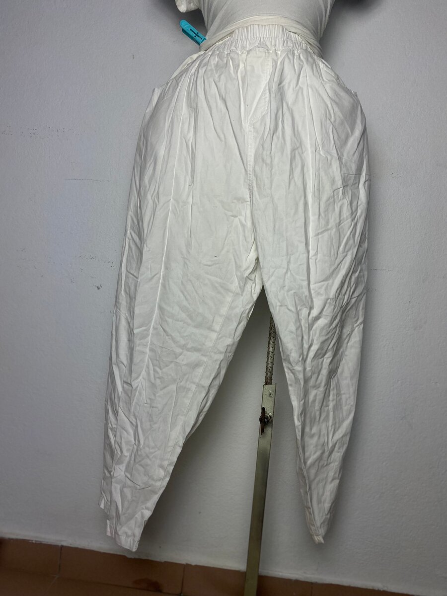 Pantalon ample blanc