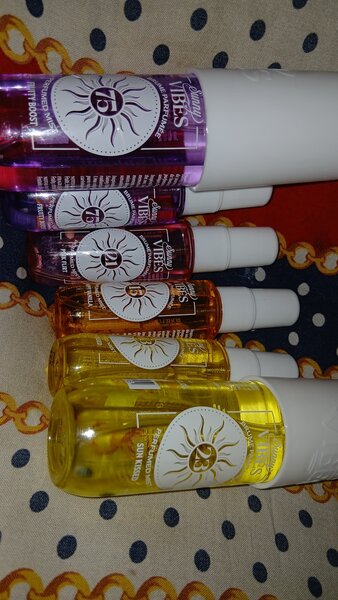 Mini brumes parfumées colorées